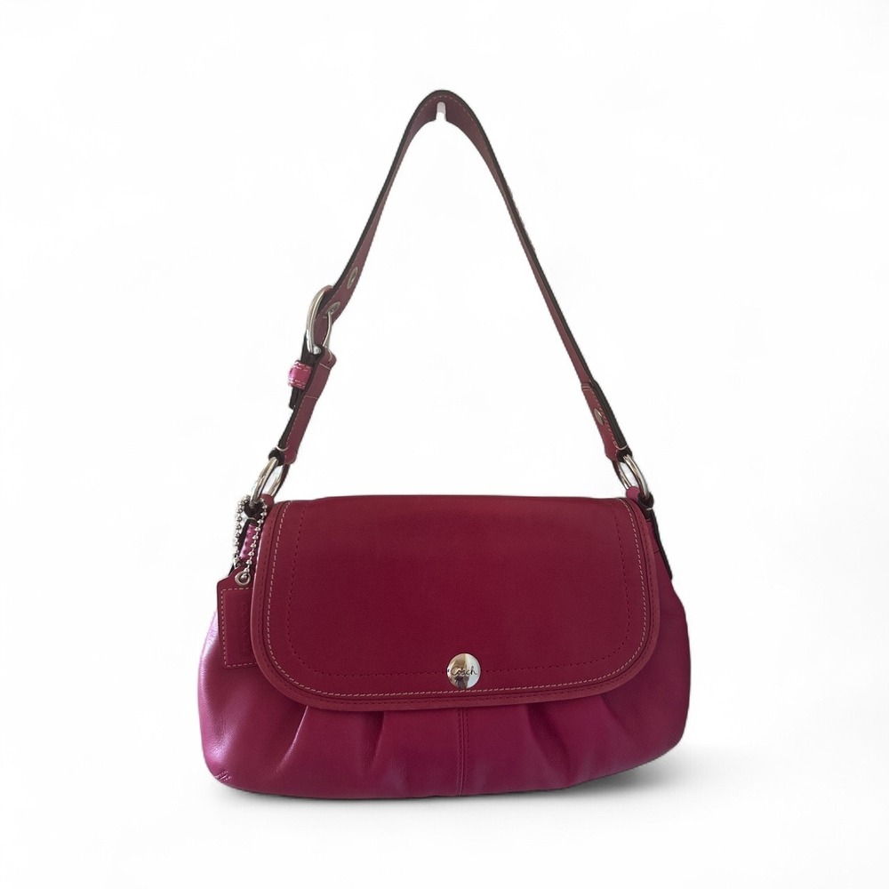 COACH F13729 Soho Pink Leather Shoulder Bag – Made in 2009, Excellent Condition